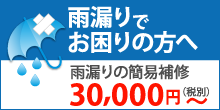 高松市で雨漏りにお困りの方へ