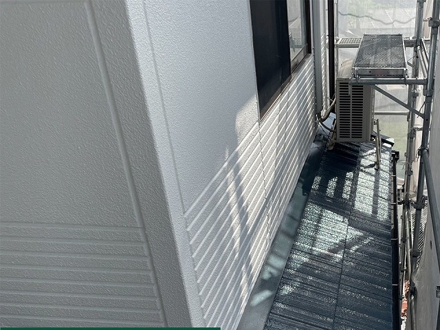 高松市にてALC外壁や付帯部への塗装工事、美観と耐久性を回復した完成後状況