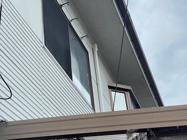 住宅の外壁無料点検でALC外壁の経年劣化を確認