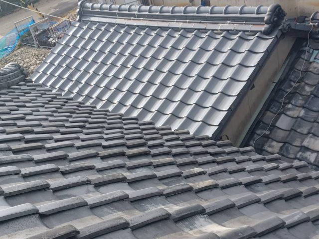 多度津町の屋根の雨漏り点検