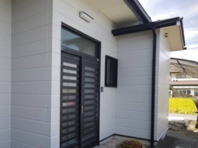 善通寺市の外壁塗装仕上げ