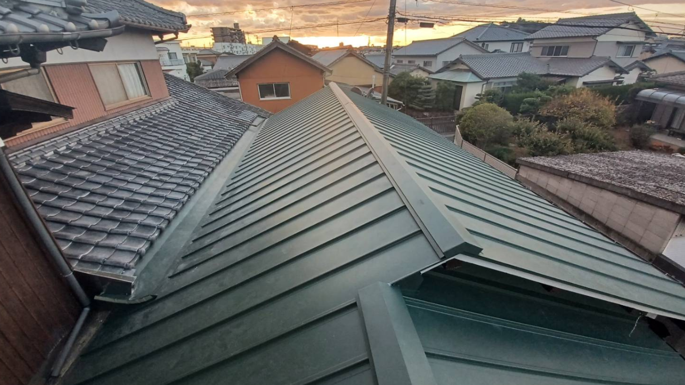 谷板金から雨漏り修繕