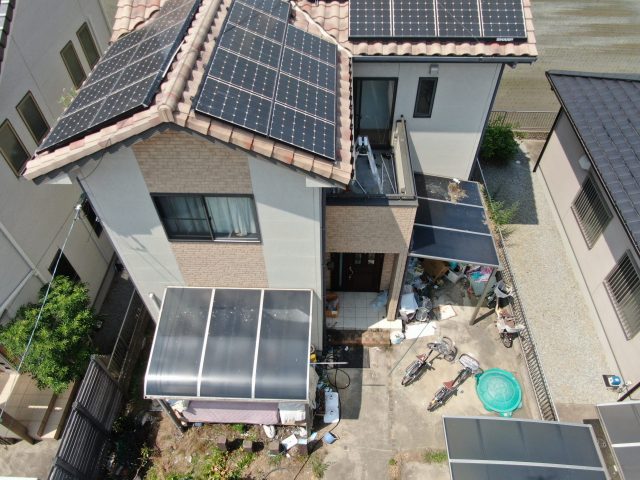 高松市では鳩被害の現地調査を行った住宅