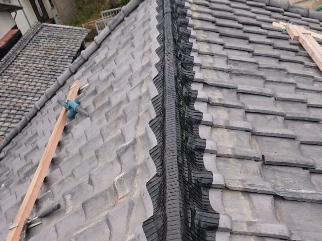 多度津町で本棟の下地処理