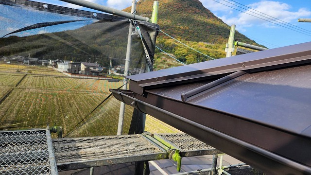 丸亀市　雨樋もきれいにしています