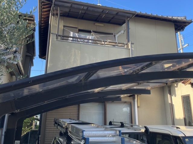 三木町で外壁の無料点検を実施した戸建て