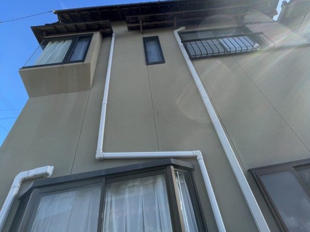 三木町の塗装前の外壁