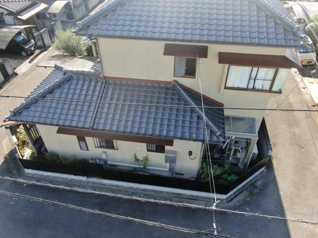 三木町で外壁塗装を実施した住宅