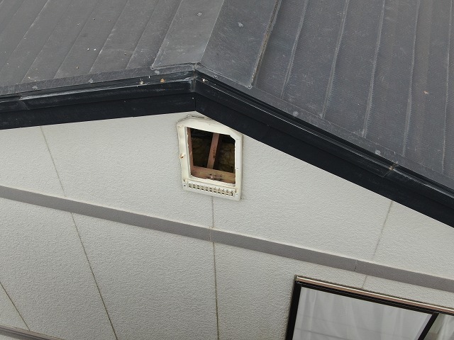 高松市　妻換気の外観